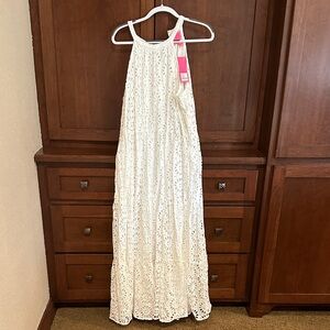 Lilly Pulitzer White Eyelet Kids Dress